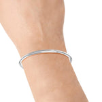 Load image into Gallery viewer, Taraash 925 Sterling Silver Plain Sardar Kada For Men - Taraash
