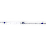 Taraash 925 Sterling Silver Pure Evil Eye Rakhi - Taraash