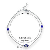 Taraash 925 Sterling Silver Pure Evil Eye Rakhi - Taraash
