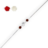 Taraash 925 Sterling Silver Pure Om Rakhi - Taraash