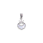 Taraash 925 Sterling Silver Retro Longevity CZ Pendant for Women - Taraash