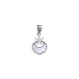 Taraash 925 Sterling Silver Retro Longevity CZ Pendant for Women - Taraash