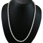 Load image into Gallery viewer, Taraash 925 Sterling Silver Rope Chain For Men - Taraash
