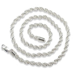 Load image into Gallery viewer, Taraash 925 Sterling Silver Rope Chain For Men - Taraash
