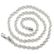Taraash 925 Sterling Silver Rope Chain For Men - Taraash