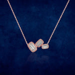 Load image into Gallery viewer, Taraash 925 Sterling Silver Rose Gold CZ Jewellery Set For Women - Taraash
