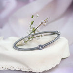 Load image into Gallery viewer, Taraash 925 Sterling Silver Round Cz Bangle For Women - Taraash