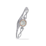 Load image into Gallery viewer, Taraash 925 Sterling Silver Round Design Bangle For Women - Taraash