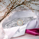 Load image into Gallery viewer, Taraash 925 Sterling Silver Round Design Bangle For Women - Taraash