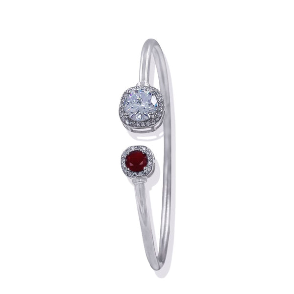 Taraash 925 Sterling Silver Round Shape Bangle For Women - Taraash