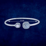 Load image into Gallery viewer, Taraash 925 Sterling Silver Round Shape Bangle For Women - Taraash