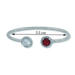 Load image into Gallery viewer, Taraash 925 Sterling Silver Round Shape Bangle For Women - Taraash