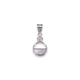 Taraash 925 Sterling Silver Round Shape Pendant For Women - Taraash