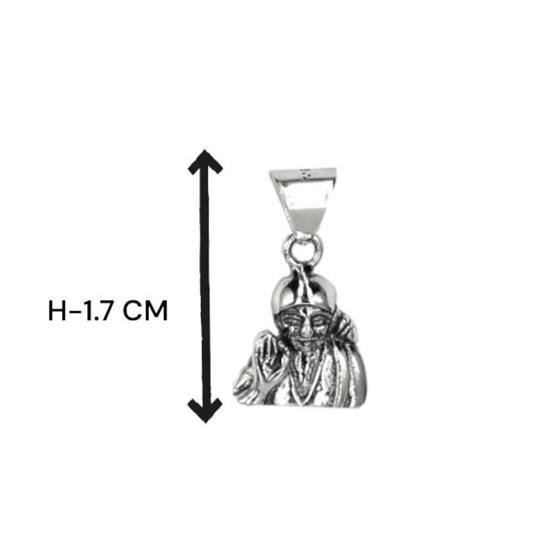 Taraash 925 Sterling Silver Saibaba Locket For Kids - Taraash