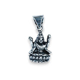 Taraash 925 Sterling Silver Saraswati Pendant For Kids - Taraash