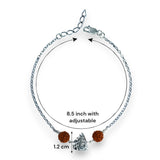 Taraash 925 Sterling Silver Shiva Rakhi Gift For Brother - Taraash