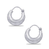 Taraash 925 Sterling Silver Simple Hoop For Women - Taraash