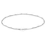 Load image into Gallery viewer, Taraash 925 Sterling Silver Single Line plain Anklets For Women CMR451L210H - Taraash
