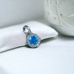 Load image into Gallery viewer, Taraash 925 Sterling Silver Sky Blue CZ Pendant For Women - Taraash