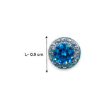 Load image into Gallery viewer, Taraash 925 Sterling Silver Sky Blue CZ Pendant Set For Women - Taraash