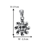 Load image into Gallery viewer, Taraash 925 Sterling Silver Smiling Sun Pendant For Kids - Taraash