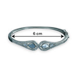 Load image into Gallery viewer, Taraash 925 Sterling Silver Solitaire CZ Bangle For Women - Taraash