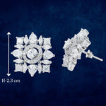 Load image into Gallery viewer, Taraash 925 Sterling Silver Solitaire CZ Earrings For Women - Taraash
