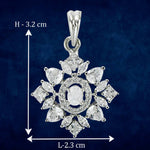 Load image into Gallery viewer, TARAASH 925 Sterling Silver Solitaire CZ Jewellery Set For Women - Taraash
