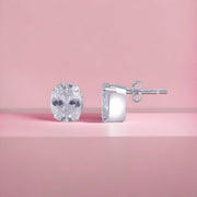 Taraash 925 Sterling Silver Solitaire CZ Stud Earrings For Women - Taraash