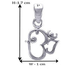 Load image into Gallery viewer, Taraash 925 Sterling Silver Spritiual Om Pendant For Kids - Taraash
