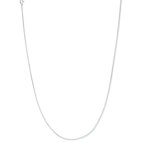 Taraash 925 Sterling Silver Square Compact Neck Chain For Women ACMS4518IN - Taraash