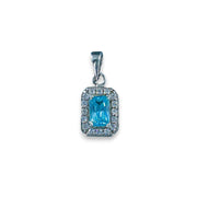 Taraash 925 Sterling Silver Square Pendant For Women - Taraash