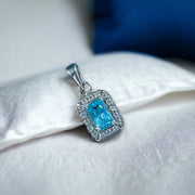 Taraash 925 Sterling Silver Square Pendant For Women - Taraash