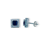 Load image into Gallery viewer, Taraash 925 Sterling Silver Square Shape CZ Jewellery Sets For Women - Taraash