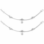 Load image into Gallery viewer, Taraash 925 Sterling Silver Star Butterfly Charm anklet for Girls - Taraash
