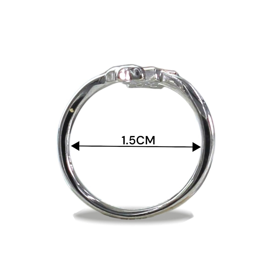 Taraash 925 Sterling Silver Star Cz Toe Ring For Women - Taraash