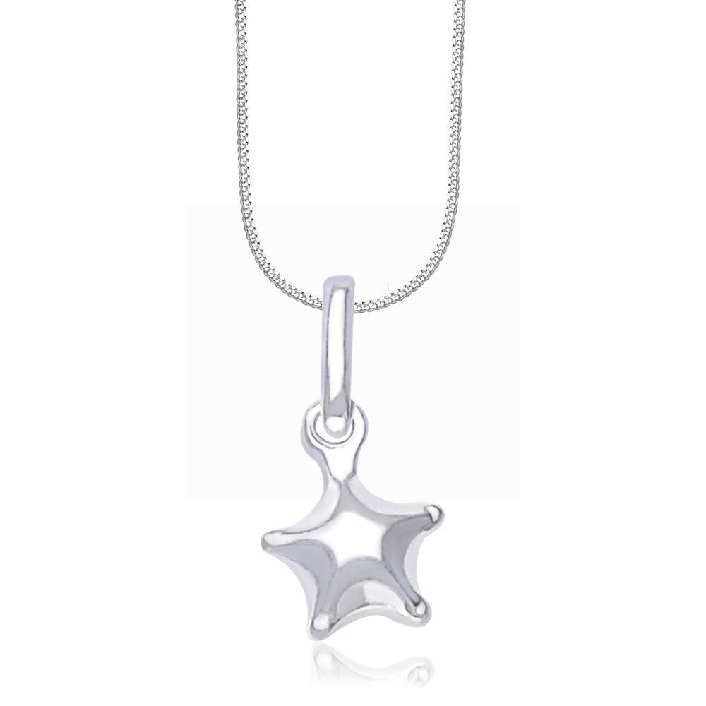 Taraash 925 Sterling Silver Star Pendant Set for women COMBO PDCH 01 - Taraash