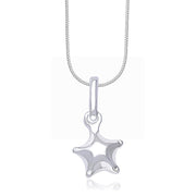 Taraash 925 Sterling Silver Star Pendant Set for women COMBO PDCH 01 - Taraash