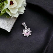 Taraash 925 Sterling Silver Sun & Moon Silver Pendant for Women - Taraash