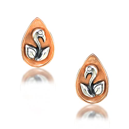 Taraash 925 Sterling Silver Swan Earrings | Stud | Earrings For Women - Taraash