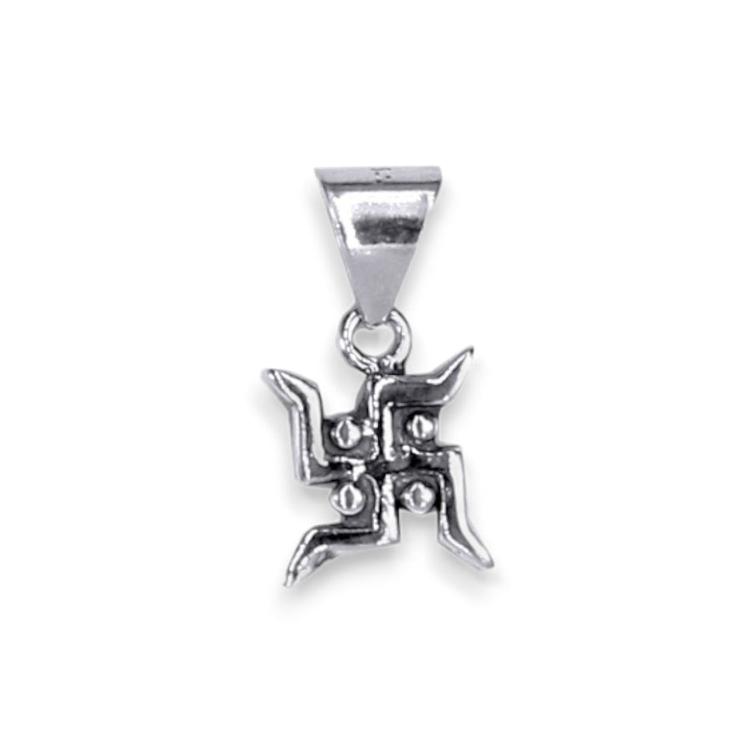 Taraash 925 Sterling Silver Swastik Pendant For Kids' - Taraash