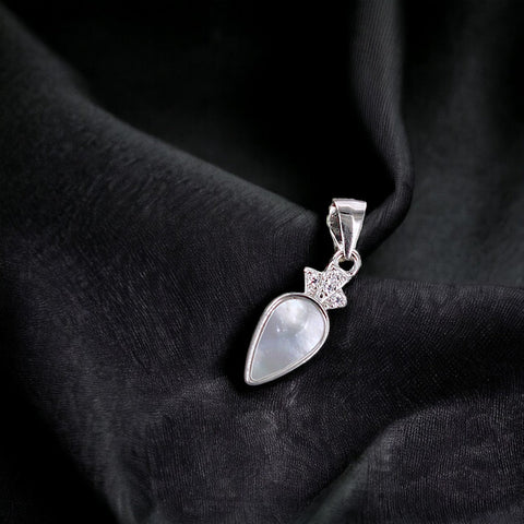 Taraash 925 Sterling Silver Teardrop Pendant for women - Taraash