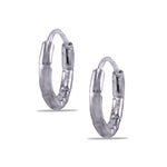 Load image into Gallery viewer, Taraash 925 Sterling Silver Texture Hoop For Girls - Taraash
