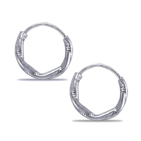 Silver Earrings for Kids