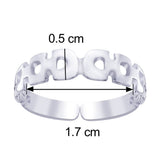 Taraash 925 Sterling Silver Toe Ring For Women Silver-LR0640S - Taraash