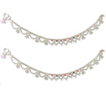 Load image into Gallery viewer, Taraash 925 Sterling Silver Traditional Chain Anklets For Women - Taraash
