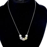 Load image into Gallery viewer, Taraash 925 Sterling Silver Trangle Necklaces | Pearl Chain Necklace | Necklace For Women - Taraash
