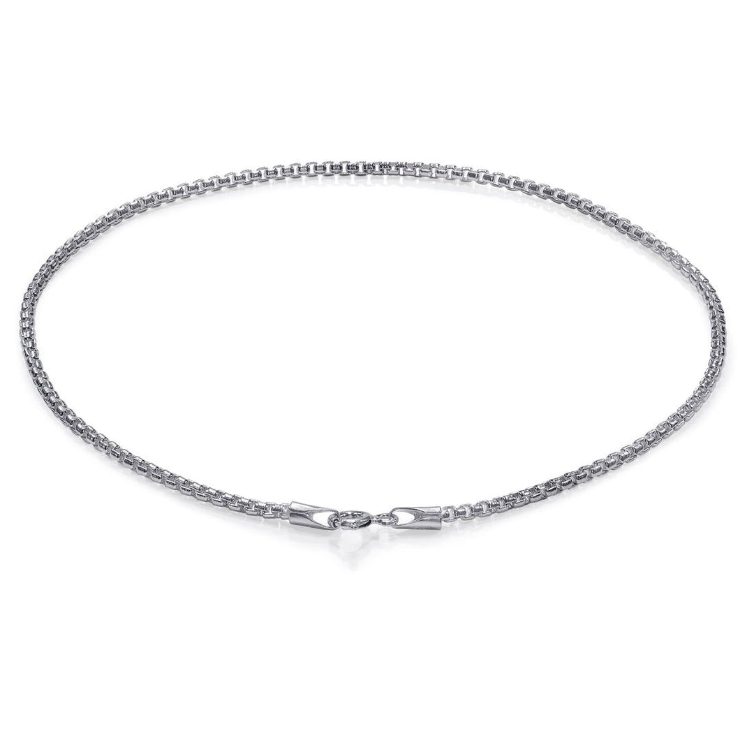 Taraash 925 Sterling Silver Venetian Chain Anklet For Women VHRW200S10H - Taraash