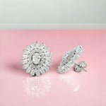 Load image into Gallery viewer, Taraash 925 Sterling Silver White CZ Earrings For Women - Taraash
