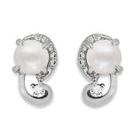 Load image into Gallery viewer, Taraash 925 Sterling Silver White Pearl CZ Earring for Women - Taraash